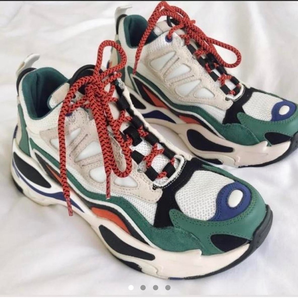 Sandro Paris Astro Flame Sneakers